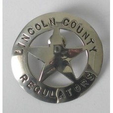 Lincoln County Regulators Badge